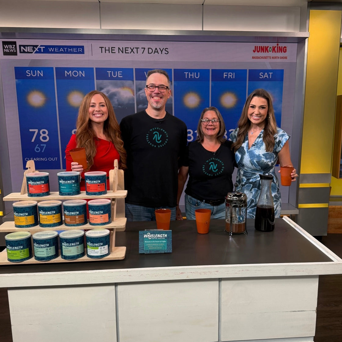 Jim & Deanna on WBZ News "Weekend Wakeup" Segment